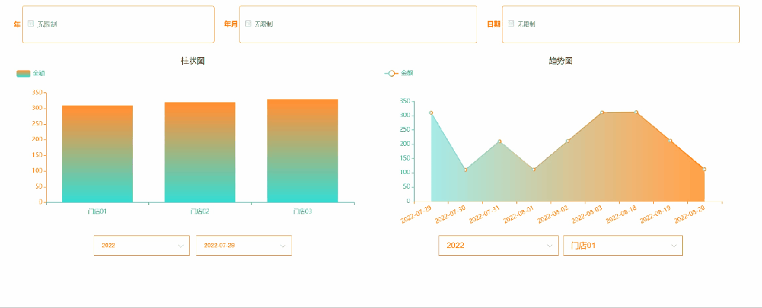 灵活的过滤器控件，让数据筛选更便捷！