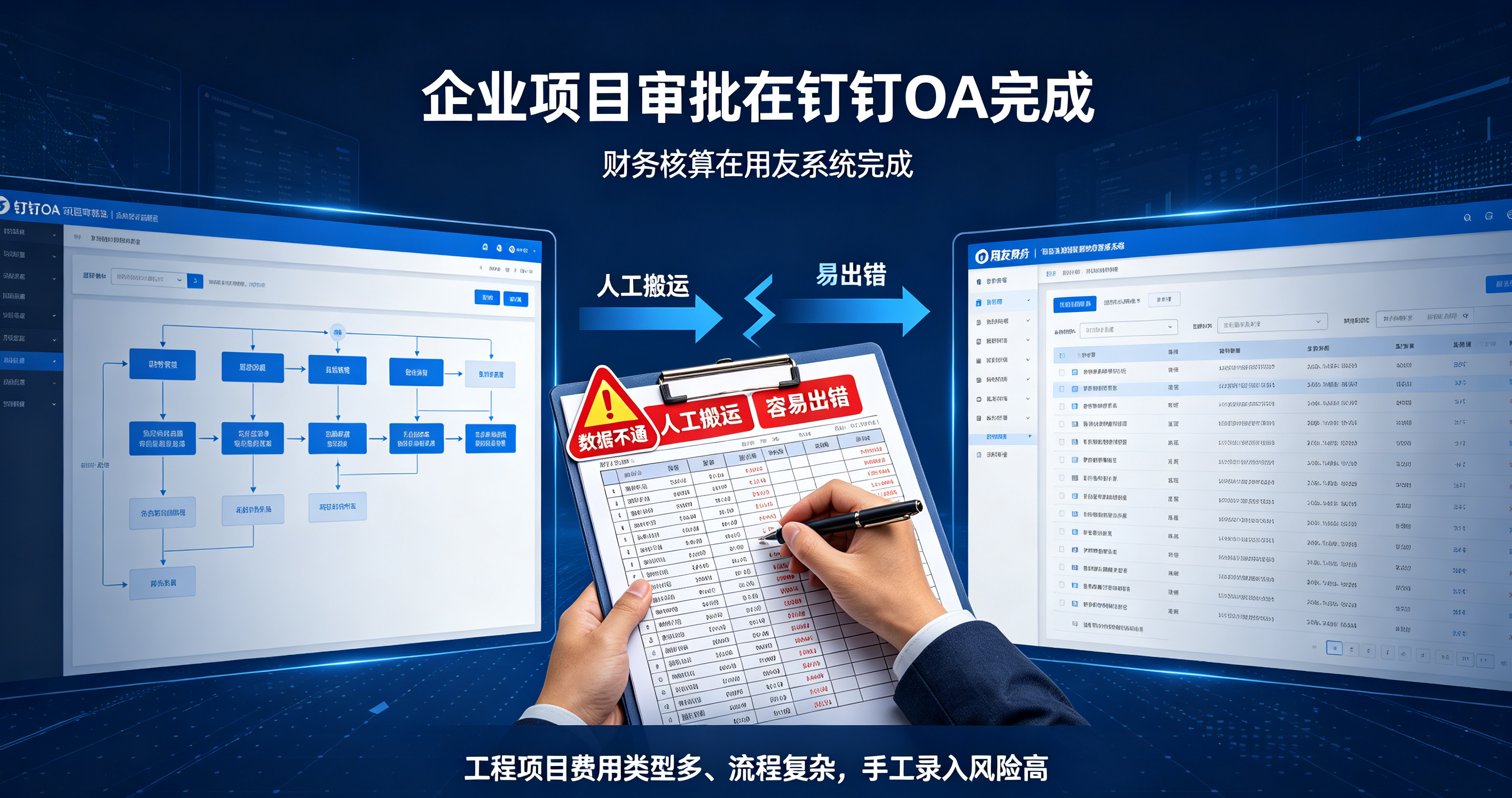工程建筑行业数据靠人工搬运，核算困难怎么办？安捷工程建设行业案例解析